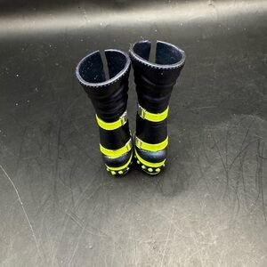 Lol Surprise Omg Doll Shoes Victory Blue Yellow Platform Heel Shoes Boots